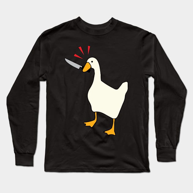 Goose knife Long Sleeve T-Shirt by DreamPassion